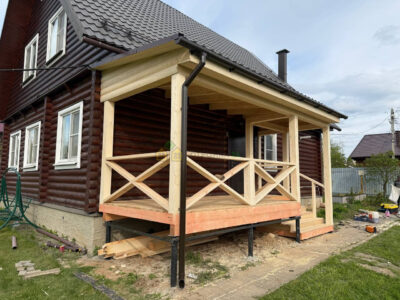 Строительство веранды 6х2,5
